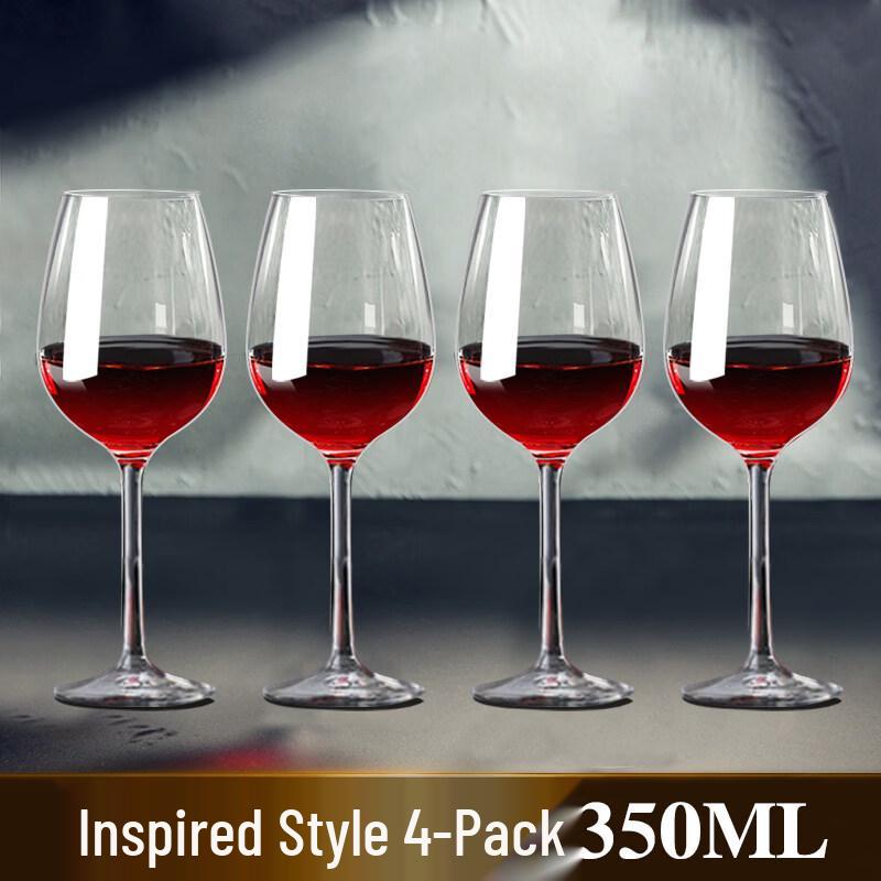 ZISIZ Red Wine Glass Set with Decanter