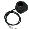 Motorcycle Switch ON/OFF Handlebar Flashing Headlight Horn Control Button 12V Button Connector Handlebar Switch