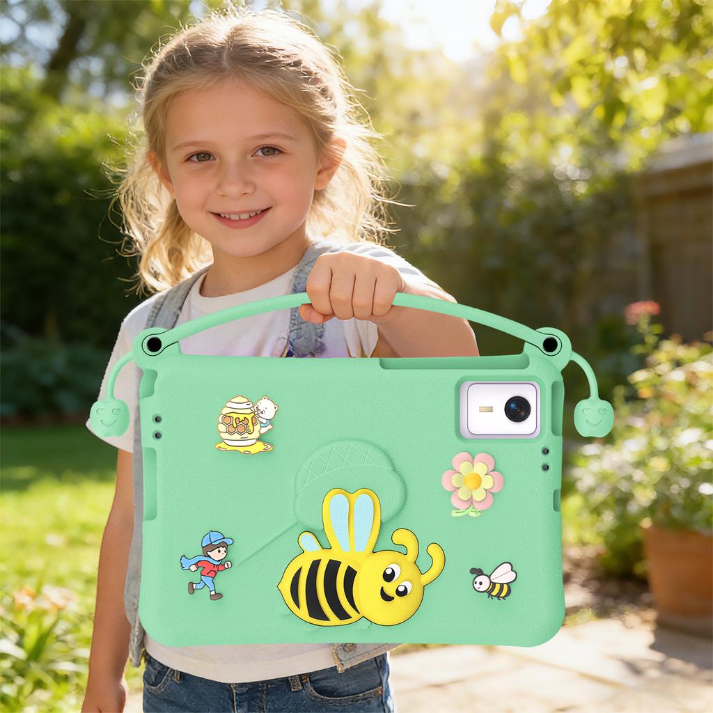 Shockproof Tablet Case with Stand and Handle,   Washable EVA Foam Kids-Friendly Protective Cover Fits for  ,  ,  ,   11-inch 