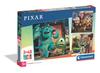 3 x 48-teiliges Puzzle. Super Pixar