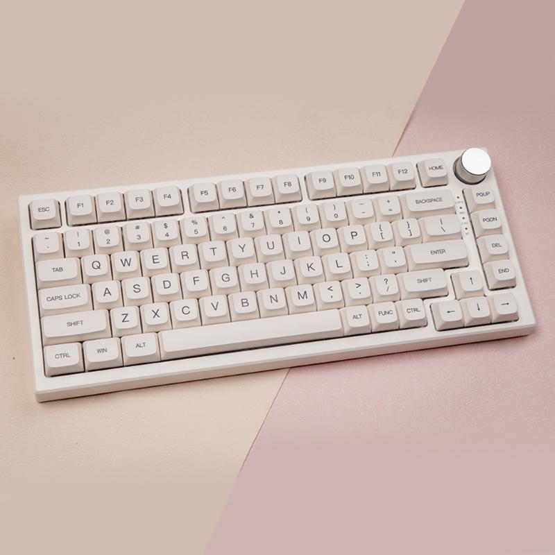 120Keys Keycaps XDA Sublimations Minimalist White Keycap for Mechanical Keyboards Russian Korean English Japanese