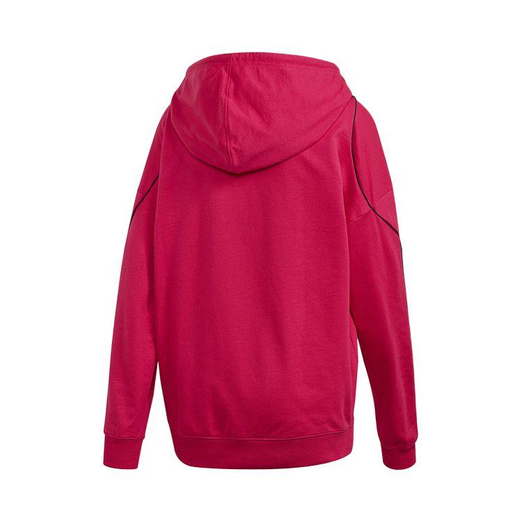 adidas Originální prodyšný hooded pulovr Sportovní ležérní mikina Dámská mikina FM1955