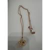 Used Flower Pendant Necklace