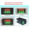 YB4835VA DC0-600V 1000V DC Digital Display Voltage and Current Meter Dual Display Digital 1KV High Voltage Meter Head