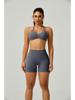 European Halter Neck Seamless Yoga Bra: Sexy, High Elasticity, Matte Finish, Beautiful Back Design