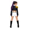 Demon Hunter Girl's Costume Performance Outfit for Stage Shows Halloween Cosplay Stage Attire for Comfort Colorful Dance Ensemble