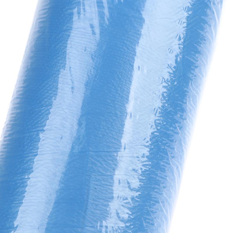 1Roll Pre-Taped Masking Film Blue Plastic Sheeting Automotive Washi Tape No Residue Painters Plastic Drop Cloth For Painting