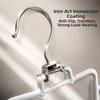 Space Saving Double Sided Hanger Metal Hat Rack Durable V Shaped Hanger  for Wardrobe