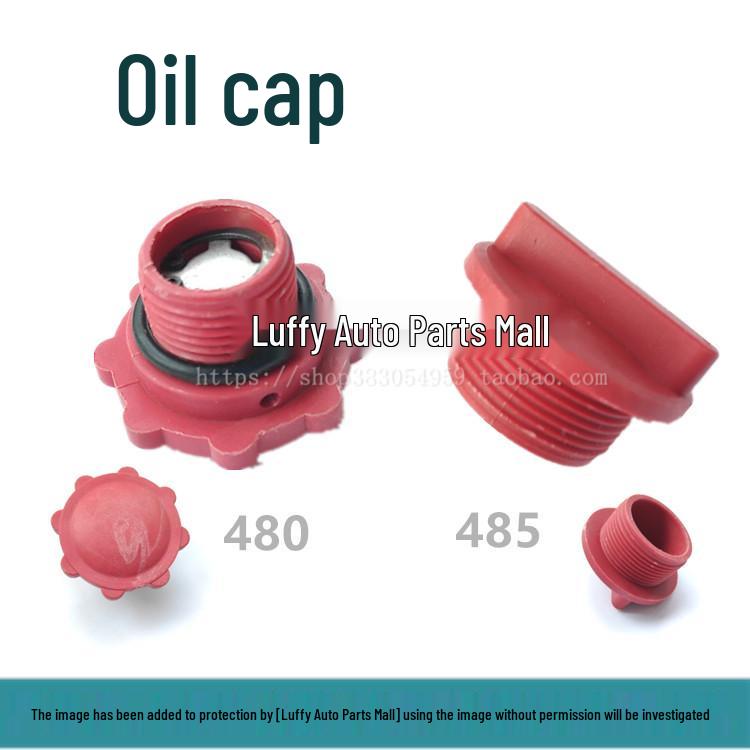Forklift Engine Oil Filler Cap for Changchai 480/485/490/495