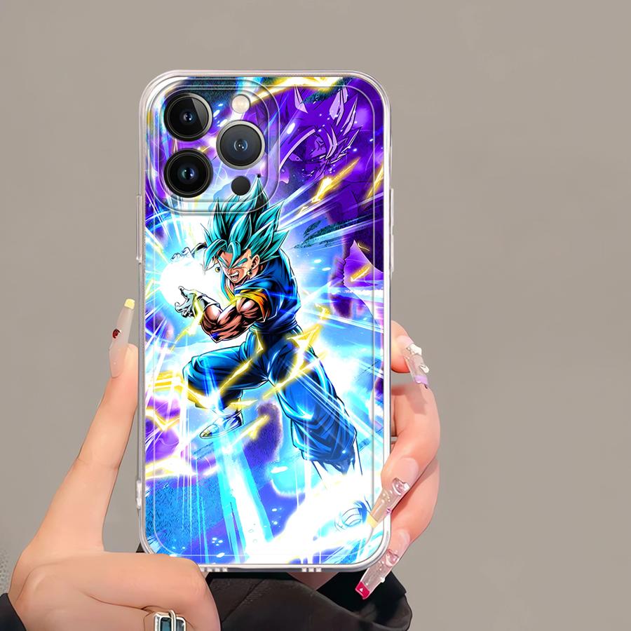 Dragon Ball Goku Soft Phone Cover Case for iPhone 17 Pro Max 16 12 Mini 15 XR 11 7 8 Air 14 Plus XS Max 13 Pro
