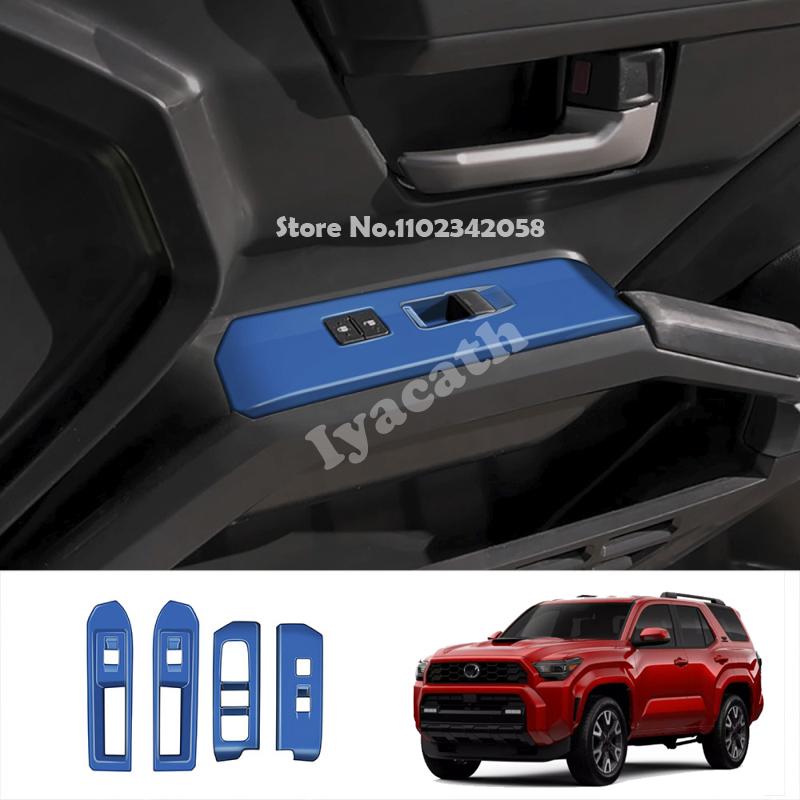 LHD For TOYOTA TACOMA 2024 2025 4Runner 4 Runner 2025 2026 ABS Central control Gear Shift Box Panel Cover Interior Accessories
