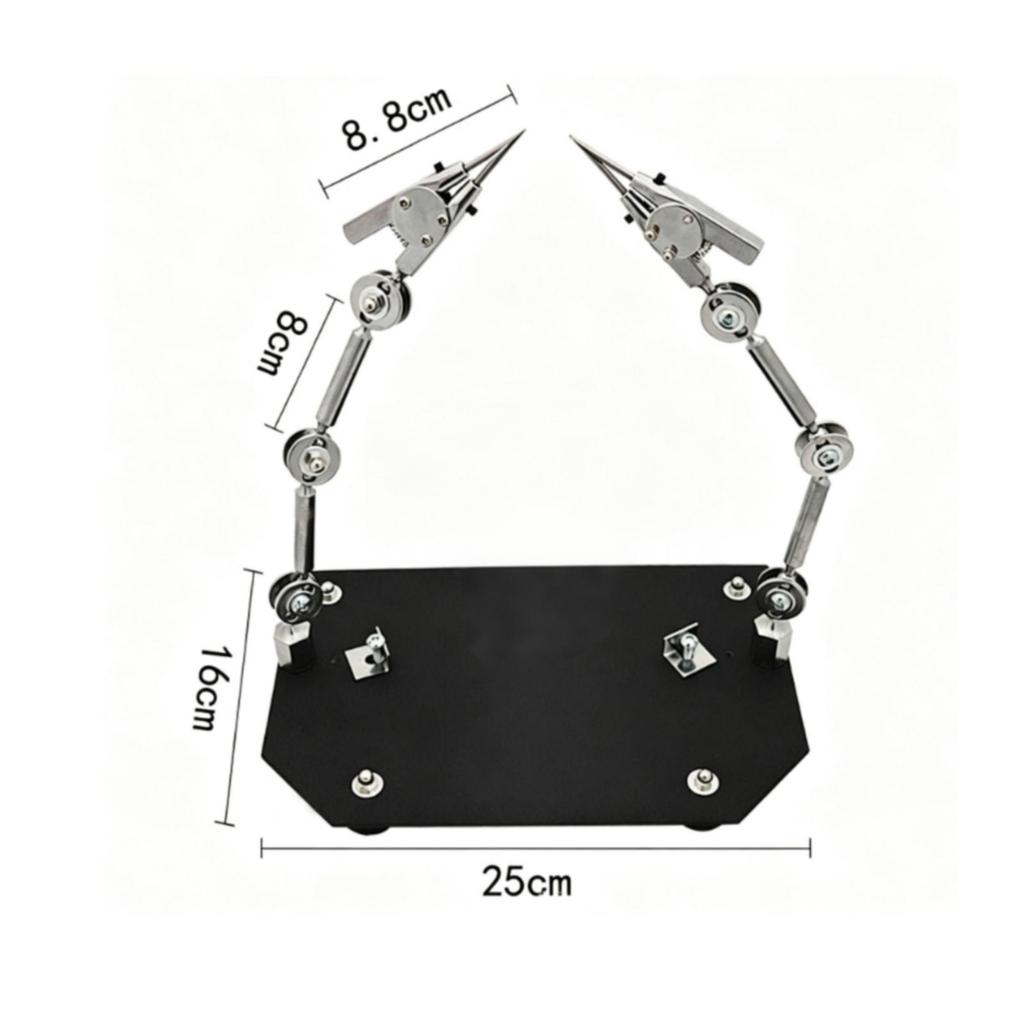 Two-headHead Joining Fixture Adjustable Two-headClamp Workpiece Holder Sturdy