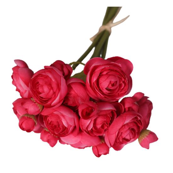 

6 шт. Искусственная камелия со стеблем Реалистичный Красочный Искусственный Цветок Розы Свадьба Дом розы красного