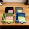Portable Note Holder Box Efficient Space Management Home Office Use