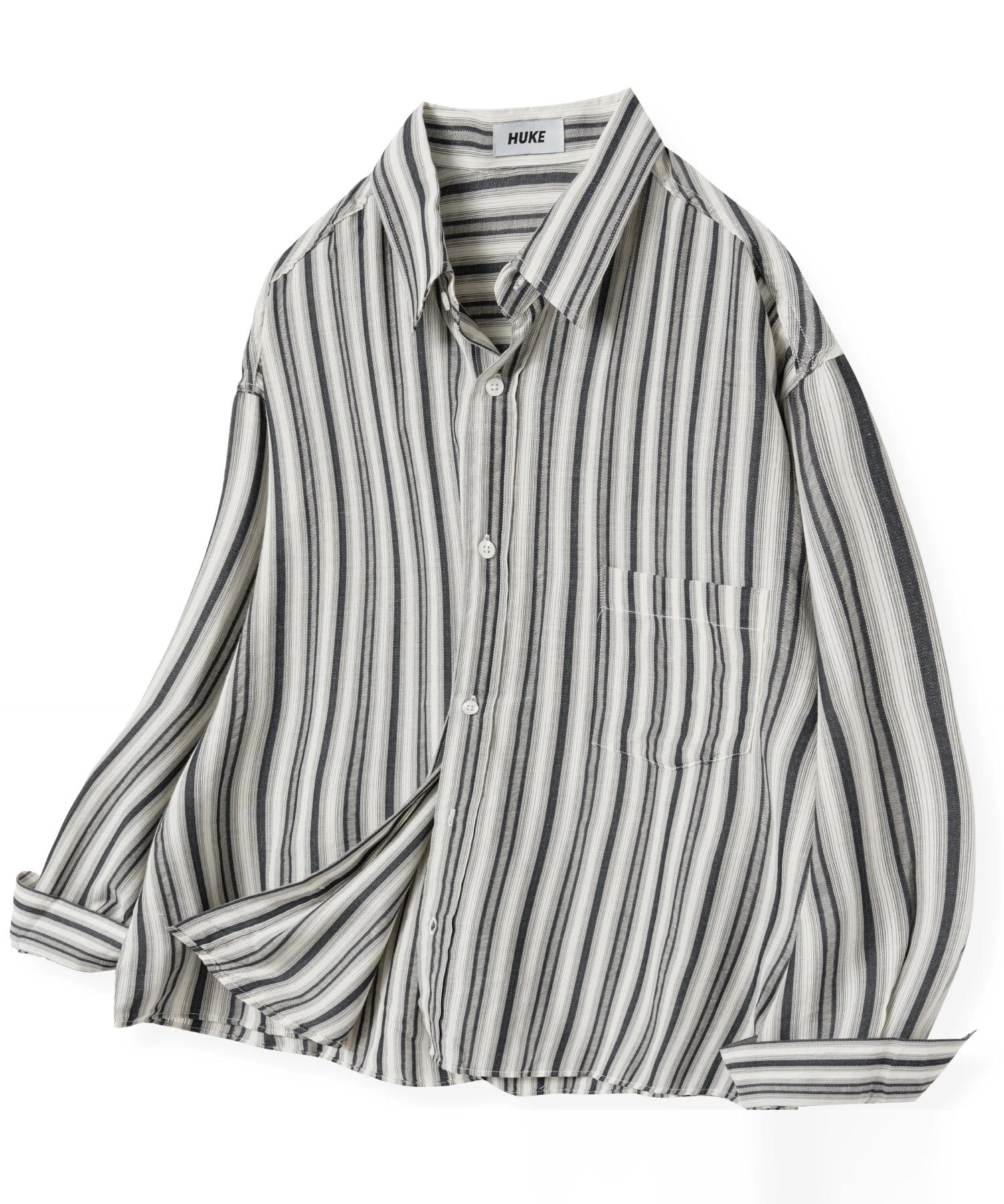 Hook Wish Stripe Shirt (Black) Free