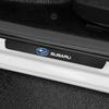 Automotive Threshold Bar with Door Handle Bowl Scratch Protective Sticker For Subaru Impreza Forester Tribeca WRX Outback lki1