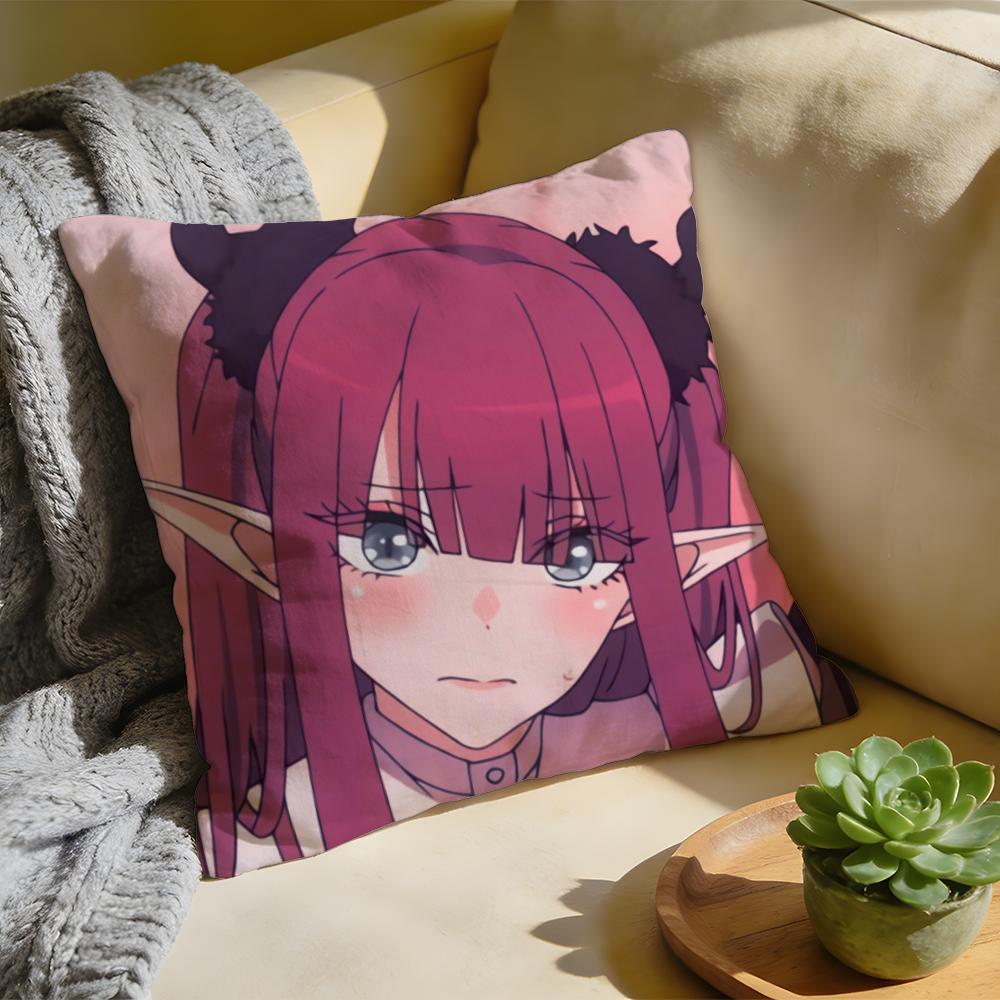 Cushion Cover Washed Linen Soft Breathable Decorative Case for Sofa Home Pillow Cover My DDress Up Darling Anime