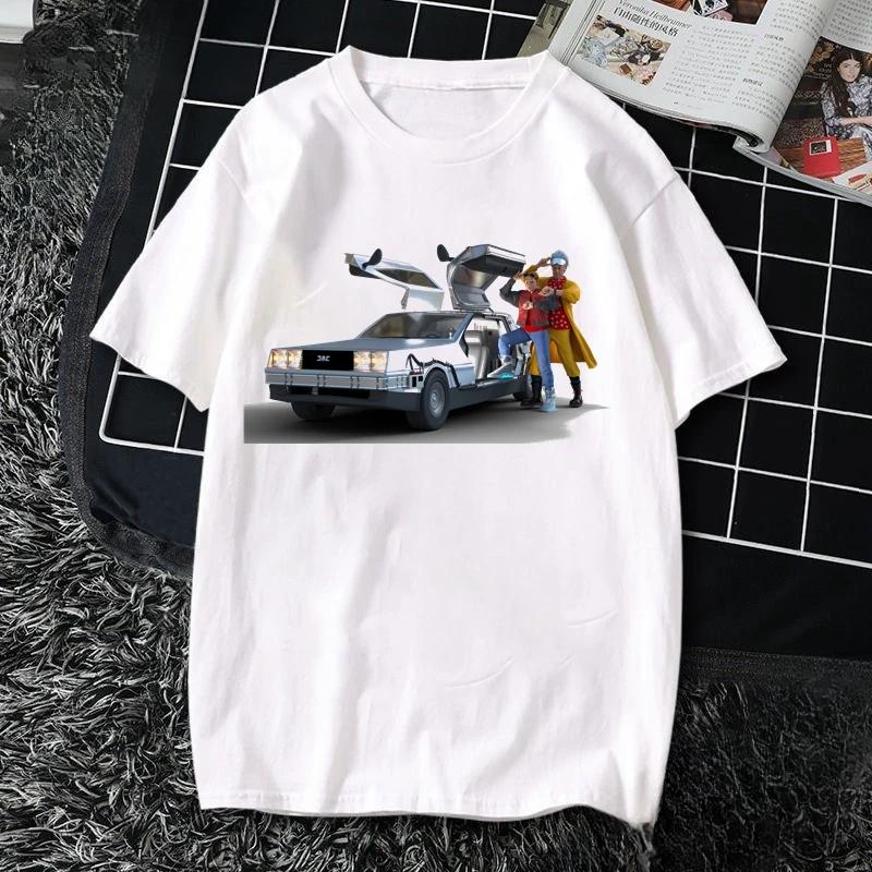 Cars T Shirt Cult Tv A Team General Lee Kit Bat Mobile Ghostbuster Back 2 Future 6615X Cartoons Men T Shirt  Hipster Y2k Tshirt