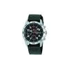 50 Meters Waterproof Quartz Nylon Strap Men's Watch Black Dial SND399P1