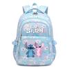 Teen Girl Student Schoolbag with Stitch Pattern Printed Backpack, Children's Large-capacity Schoolbag, Cute Cartoon