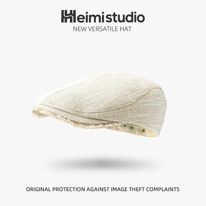 

25 ранняя осень новый берет женский повседневный универсальный кепка вперед молодежная трендовая кепка M（56-58cm）