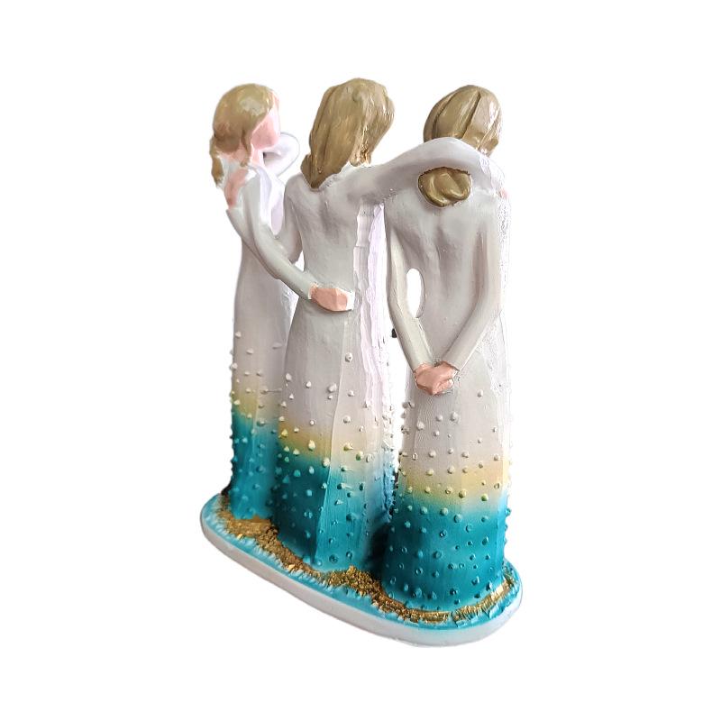 Resin Ornament Trio: Creative Festival Decorations & Gifts
