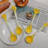 Creative And Fresh Household Children'S Cartoon Spoon Cute Spoon Ceramic Rice Spoon Bread Spoon High Value Long Handle Spoon