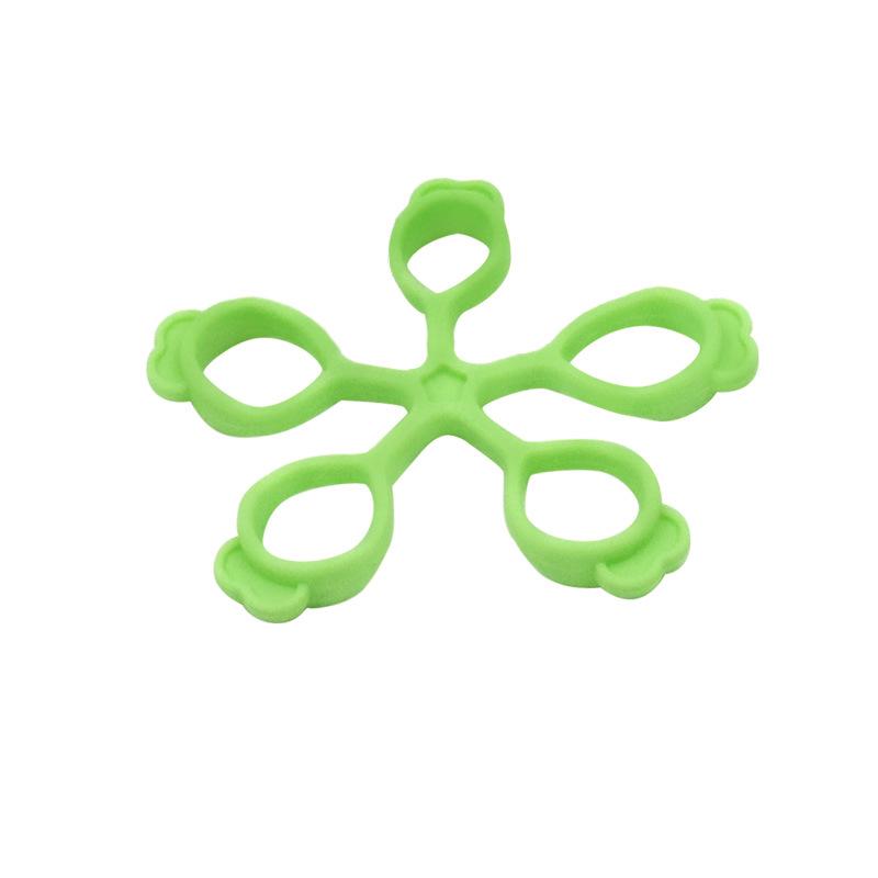 Flower Shape Silicone Resistance Band Hand Trainer