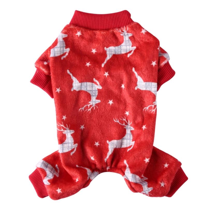 Dog Christmas Sweatshirt Cute Christmas Theme Indoor Outdoor Use Outfits