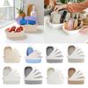 Sturdy Cotton Rope Storage Baskets Set of 5 Accessory for Organizing Clothes Toy And Enhancing Home Decoration