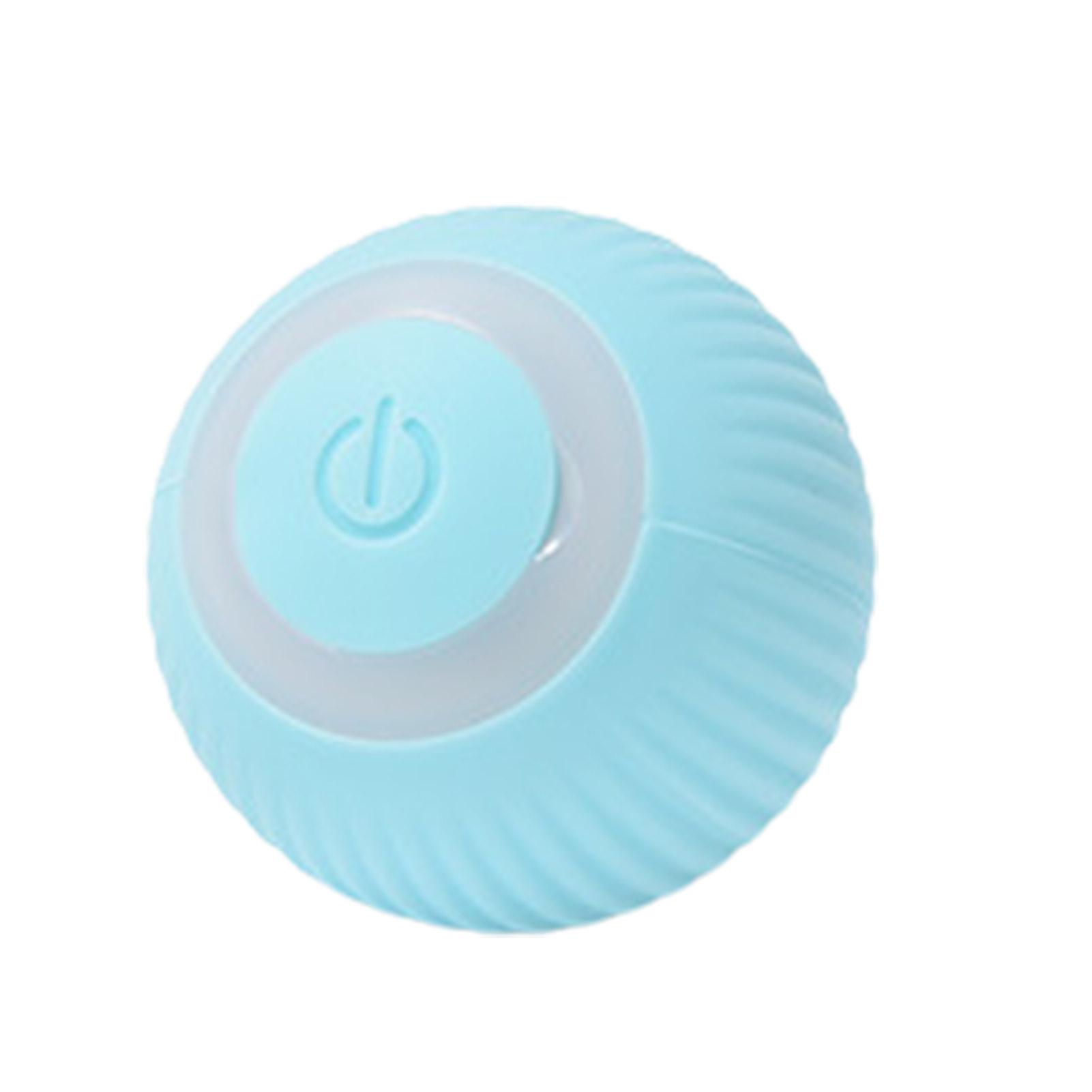 

Smart Rolling Ball Cat Toy Smart Moving Cat Ball Indoor Play Pet Hunting Stimulation Toy 360-degree Rotation For Home Garden синий