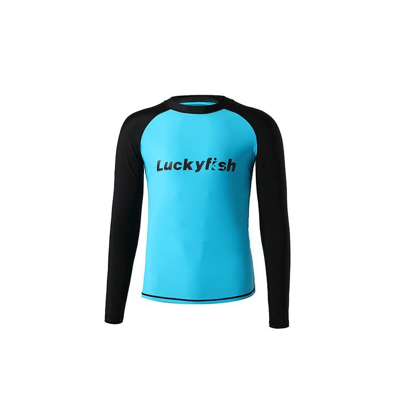 Diving Rash Guard Men UV Protection Long Sleeve Swim Shirt Quick Dry Surfing Snorkeling Wetsuit Top