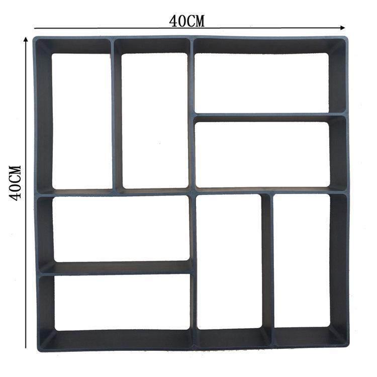 Reusable DIY Garden Stepping Stone Mold for Landscaping