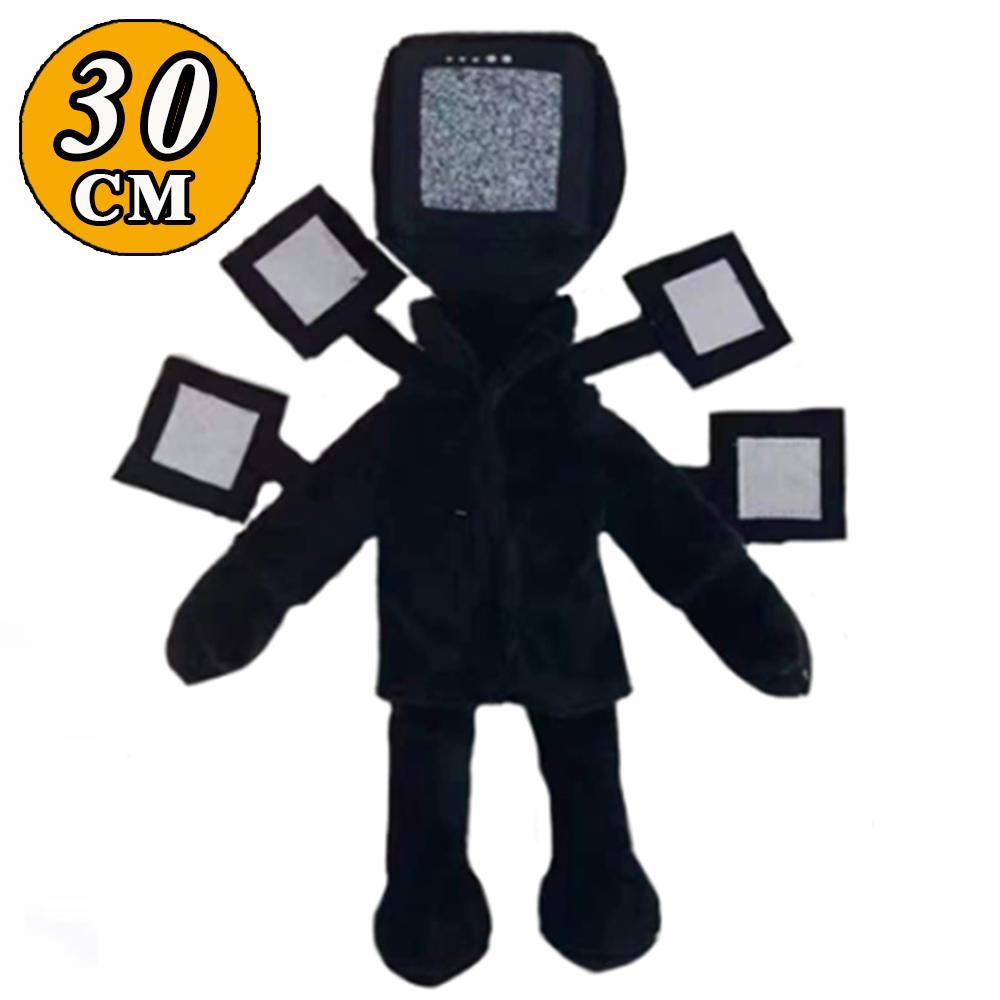 

63style Skibidi Туалет Плюшевая Мягкая Игрушка Оператор Телевизионный Человек Skibidi Dop Dop Да Да Титаны Camcordeman Speakerman Speaker Man Кукла