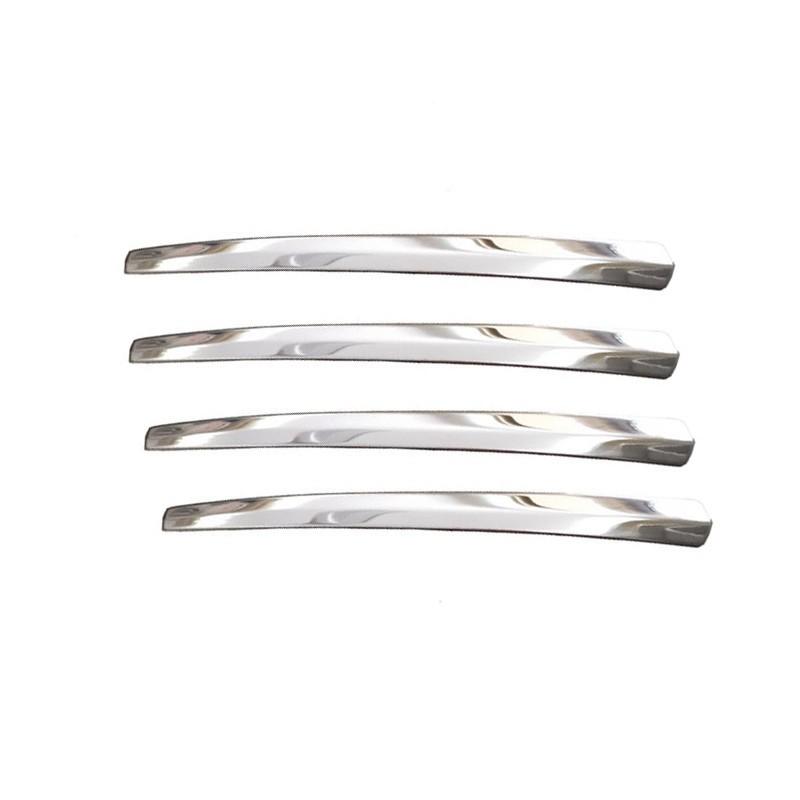 2015-2019 For Lincoln MKC 4PCS Chrome Stainless Side Door Handles Cover Trim