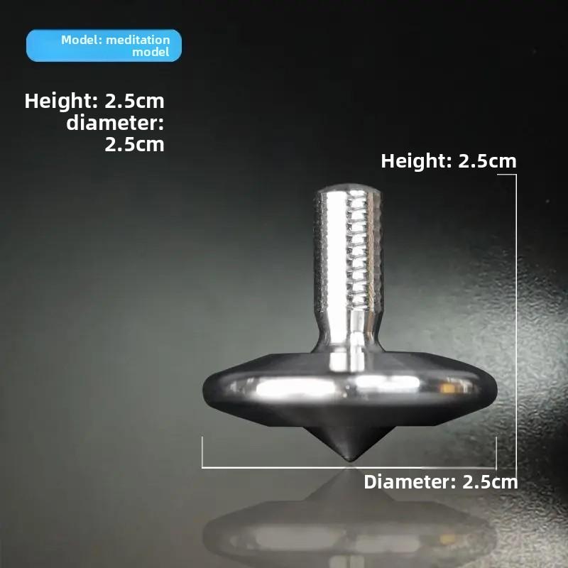 

Gyro Precision Static Sense Hand Twist Gyro Hand Rotation Decompression Finger Gyro 304 Stainless Steel