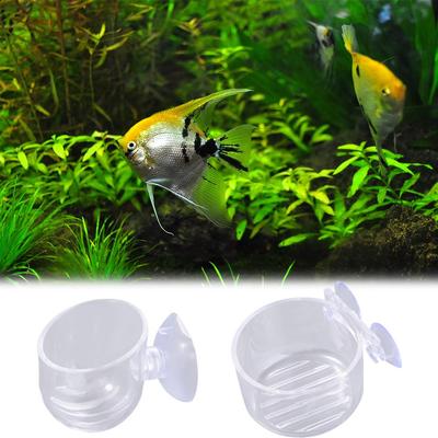 Moos Tierfutterspender Aquariendekoration Pflanzgefäß Mini Gartenarbeit Vase Transparentes Futtergestell Becher Acryl Wasserpflanzenbecher