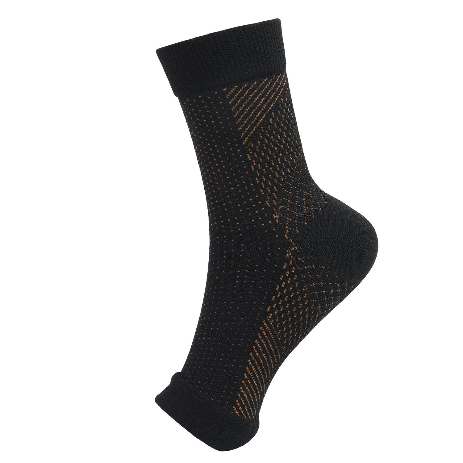 

Cross-Border Sports Compression Calf Sleeves & Open-Toe Ankle Support Socks Small/Medium