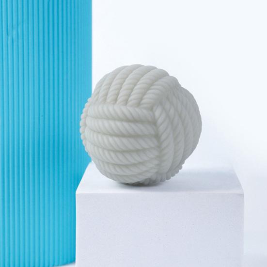 Squeaky Dog Toy Rubber Textured Barbell Bone Ball Dog Chew Toy Teeth Cleaning Toy for Aggressive Chewers Interactive Fetch Play
