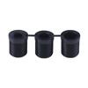 5 Speed Gear Shift Knob Aluminum Car Gear Head Black Transmission Manual Knob Shifter 1 Pcs