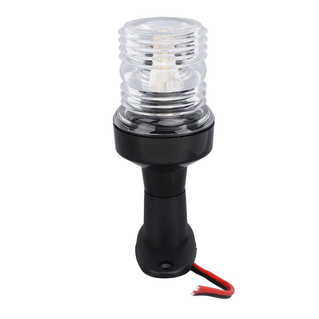Boat Stern Light 5 Inch 12?24VDC White Color 360 Degree 2NM Visibility IP66 Water Proof Marine