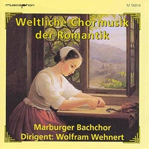 

CD WEHNERT - Weltliche Chormusik Der Romant M56814 Japan Music Others Used