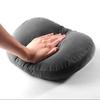 1Pcs Universal Car Head Support Adjustable Suede Car Headrest with Lumbar Support Soft Neck Pillow for Driving Comfort