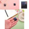 Geometric Alloy Beautiful Brooch With Colorful Van Gogh Inspired Art For Expression Individual