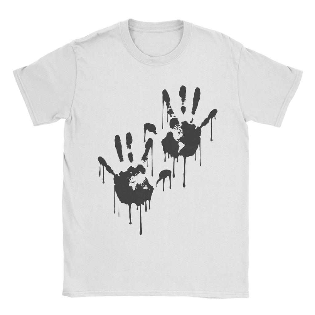 Death Stranding Gra Kojimy Koszulki Vintage Czysta Bawełna T-shirt Okrągły Dekolt Krótki Rękaw Koszulka Pomysł na Prezent Ubrania