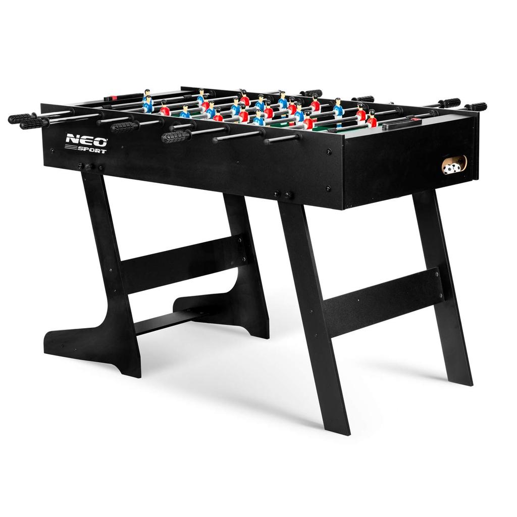 Stół Do Gry W Piłkarzyki Neosport 121 X 61 X 80 Cm NS-803 Czarny