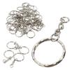 25mm Jewelry Split Ring DIY Keyring Key Fob Short Chain Keychain