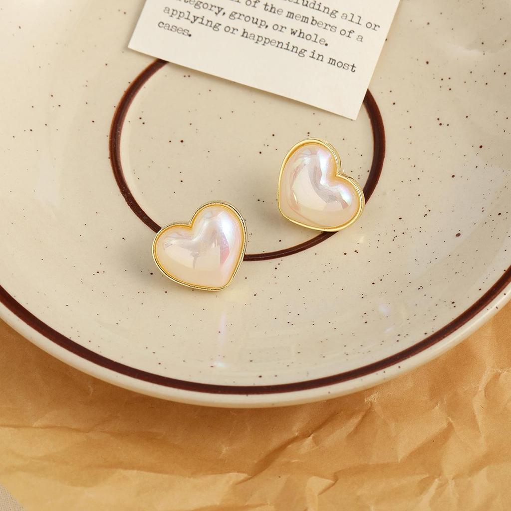Large Retro 925 Pearl Earrings with Niche Ear Buckles for Women