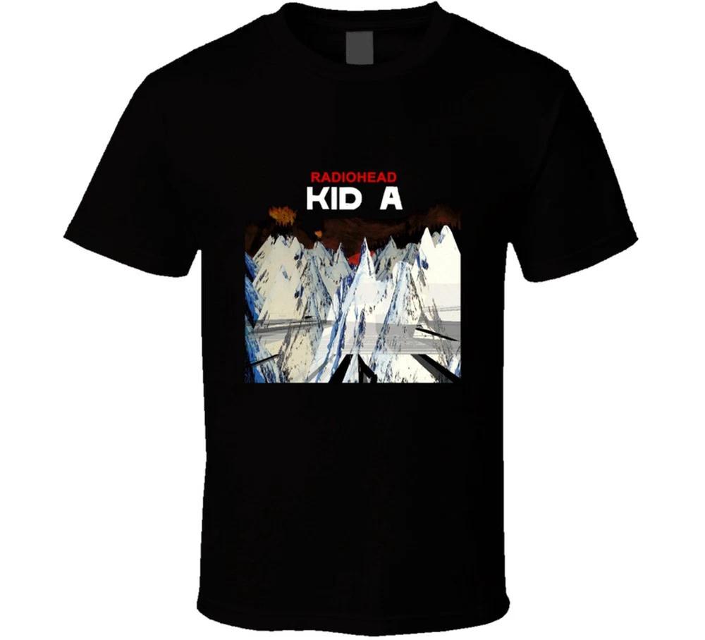 Kid A Radiohead Band Rock Cover T Shirt S
