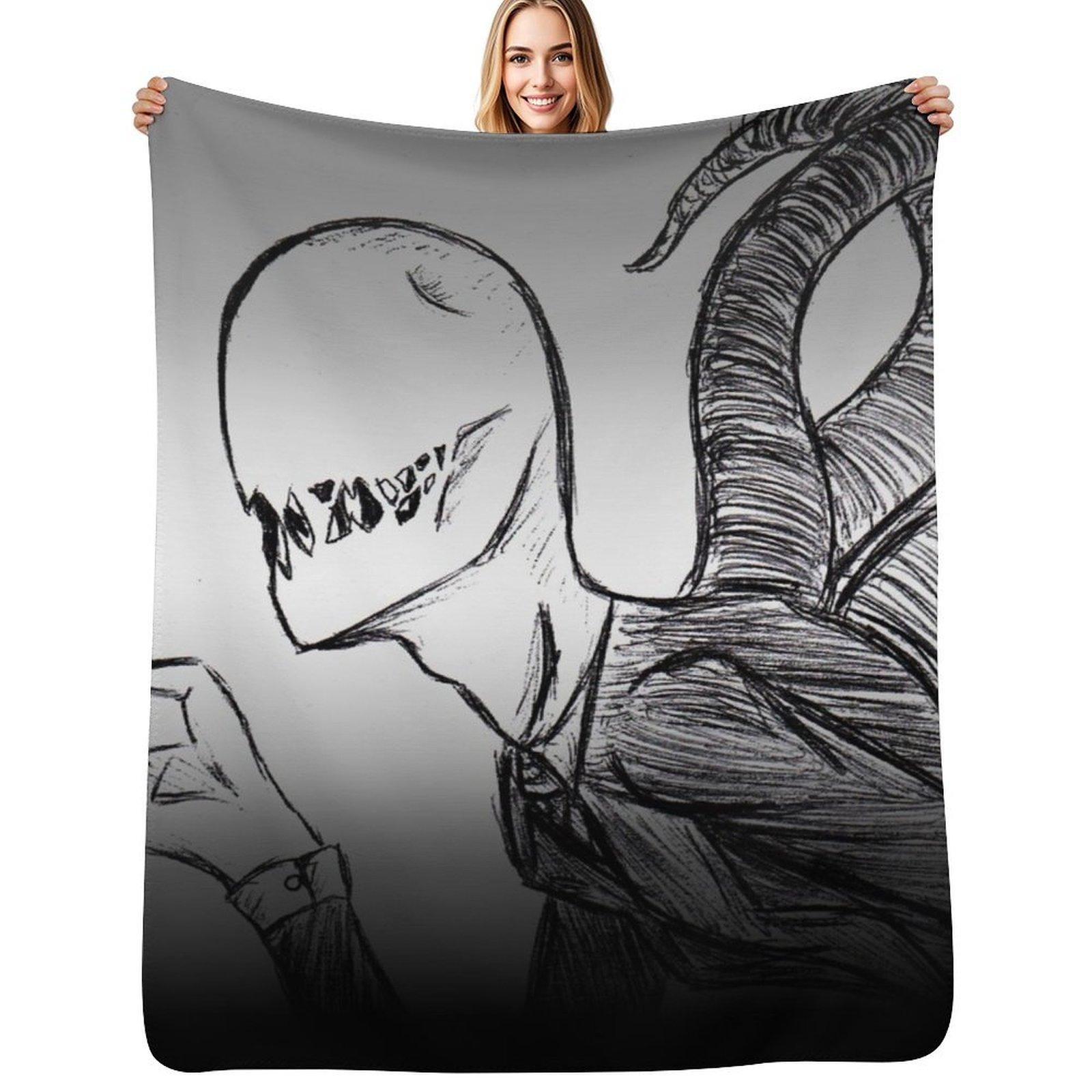 Well hello there... Throw Blanket Thin Soft Blanket for Summer Night Sleeping Size: 75*100cm, Weight: 230 GSM